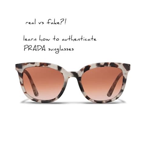 authenticate prada sunglasses.